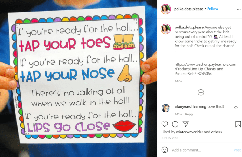 Still of lining up strategies Instagram post polka.dots.please