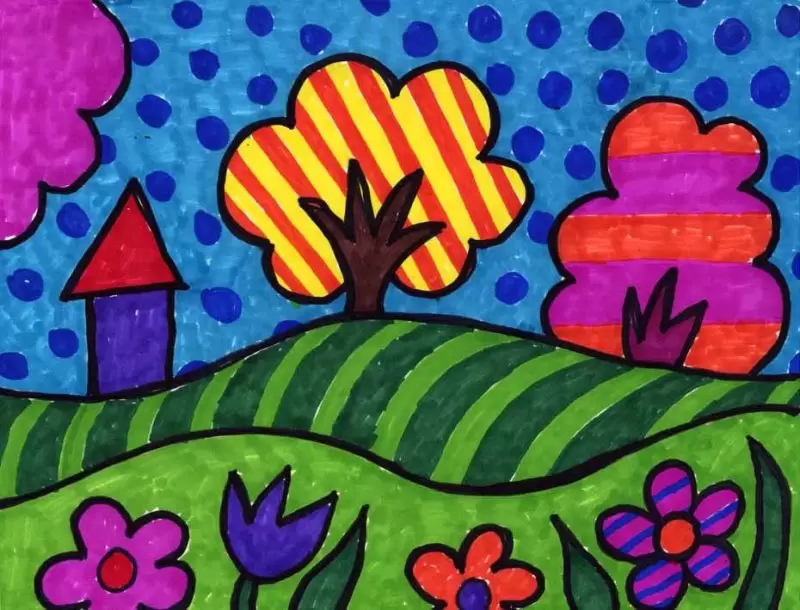 Art for Kids: Drawing in Color