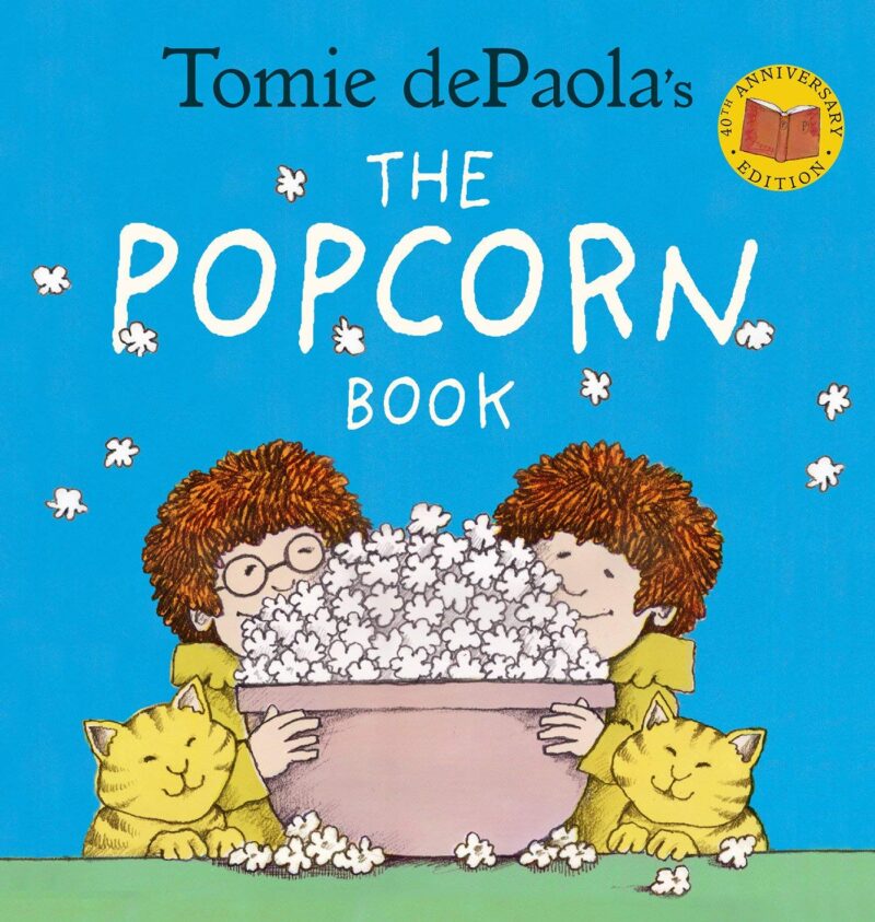 Tomie dePaola's The Popcorn Book cover, as an example of a book by the best children's book illustrators