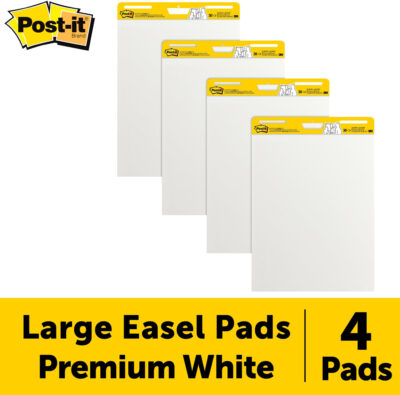 Pack of 4 Post-it easel pads