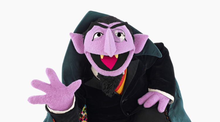 Sesame Street character The Count