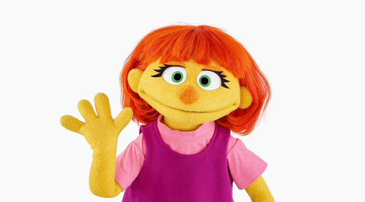 Sesame Street character Julia