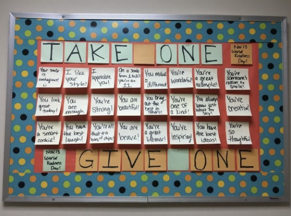 Bulletin board