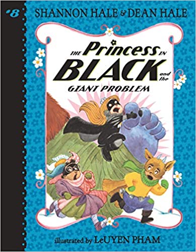 Book cover for The Princess in Black and the Giant Problem as an example of kids books about monsters