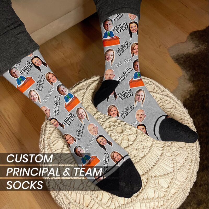 Custom socks for your principal!
