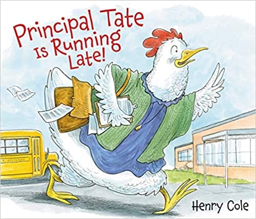 Principal Tate is Running Late book cover