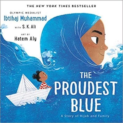 Book cover for The Proudest Blue as an example of 3rd grade books