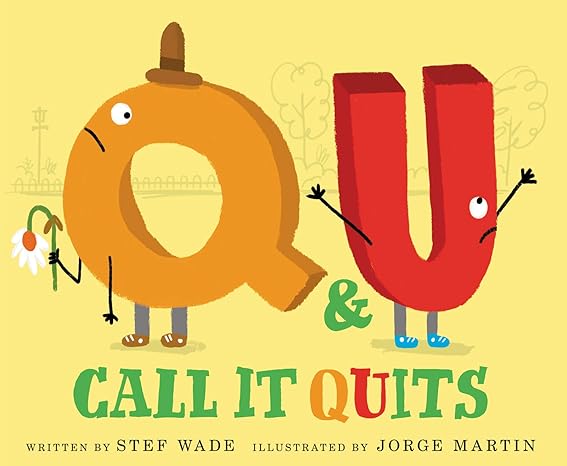 Book cover for Q and U Call it Quits on Amazon