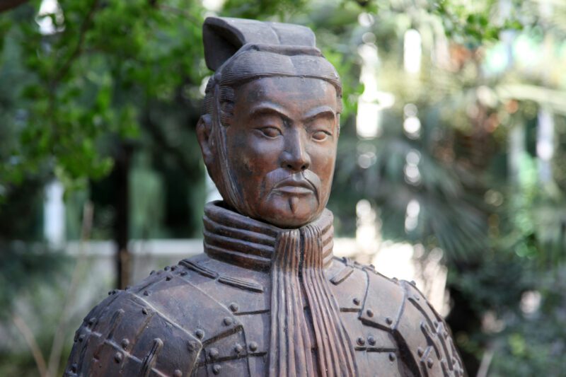 Famous terracotta warriors in XiAn, Qin Shi Huang's Tomb, China