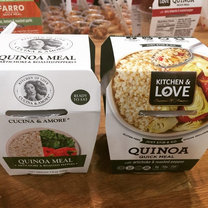 cucina and amore - quinoa snacks