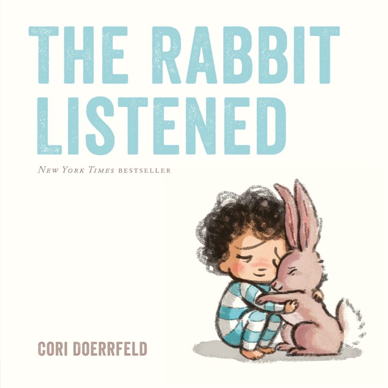 Cover of "The Rabbit Listened" an example of children's books about death