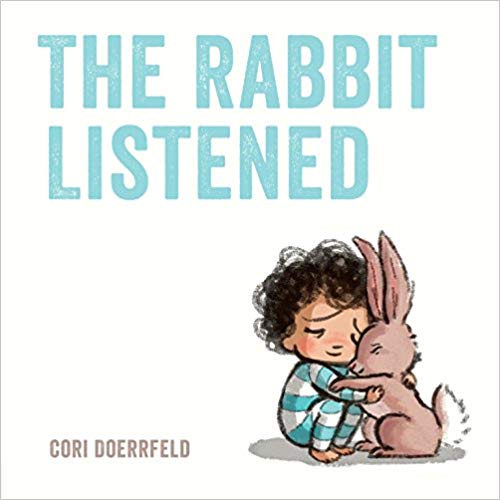 Book cover for The Rabbit Listened as an example of kindergarten books