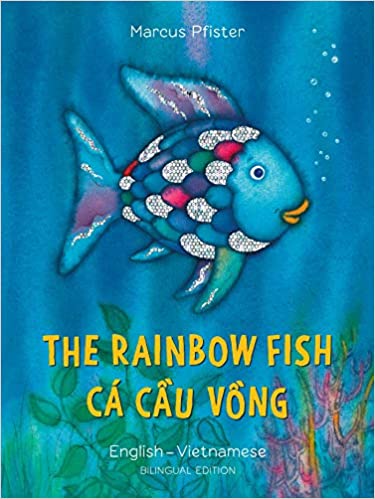 Book cover for The Rainbow Fish English-Vietnamese edition