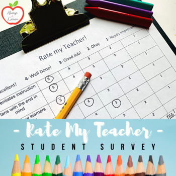 A survey sheet for students to fill out about their teachers as an example of fun last day of school activities