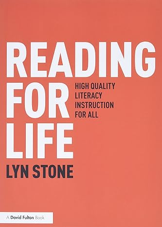 Book cover for Reading for Life as an example of science of reading PD books