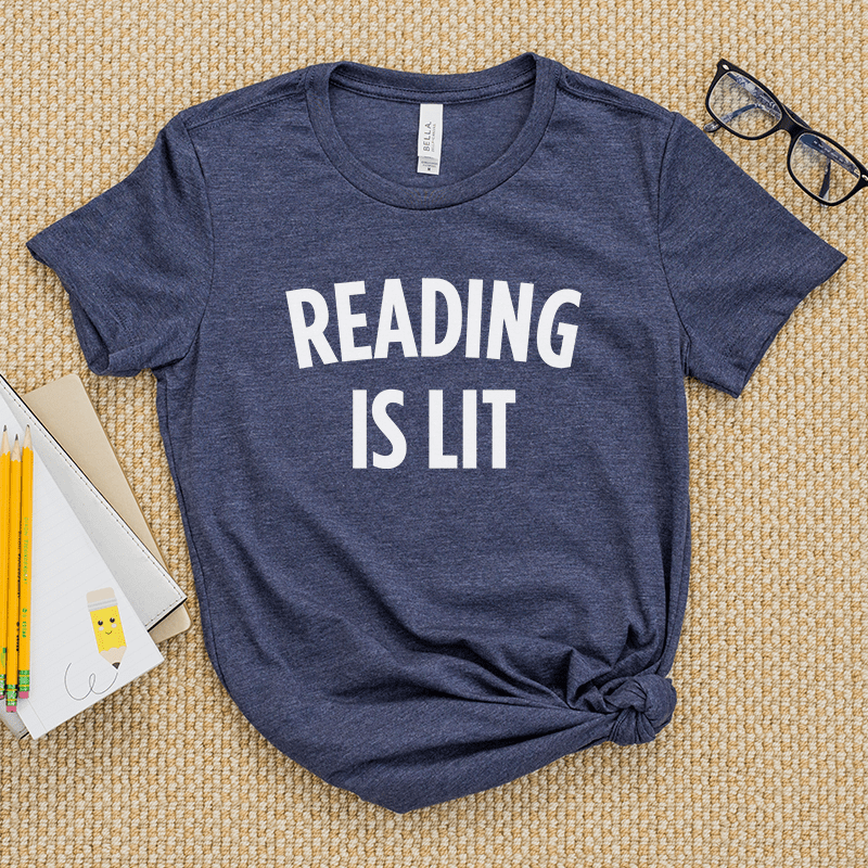 reading-is-lit Reading is Lit t-shirt