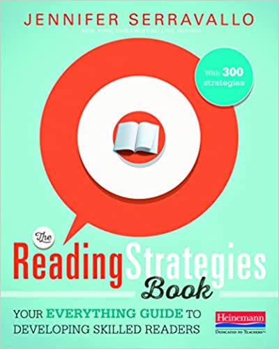 Book cover for The Reading Strategies Book as an example of science of reading PD books