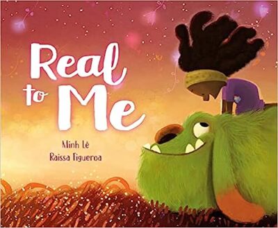 Book cover for Real To Me as an example of first grade books