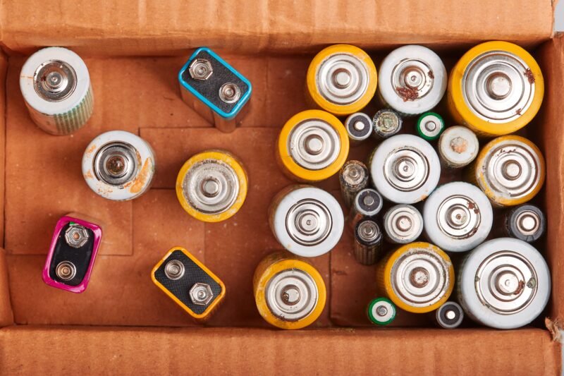 recycle batteries