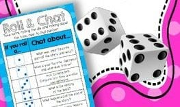 Roll and chat -- 2nd grade reading comprehension activities
