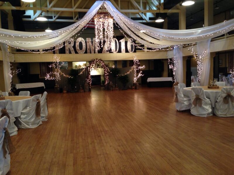 Rustic themed prom