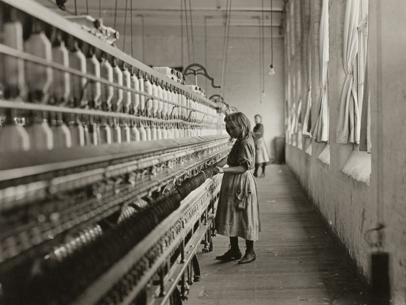 Sadie Pfeifer, a Cotton Mill Spinner by Lewis Wickes Hine