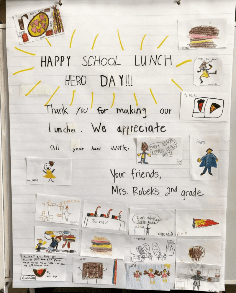 Happy School Lunch Hero Day