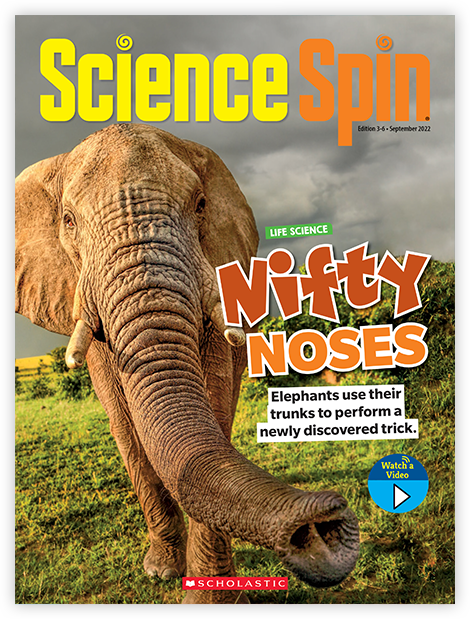 Sample issue of Scholastic Science Spin