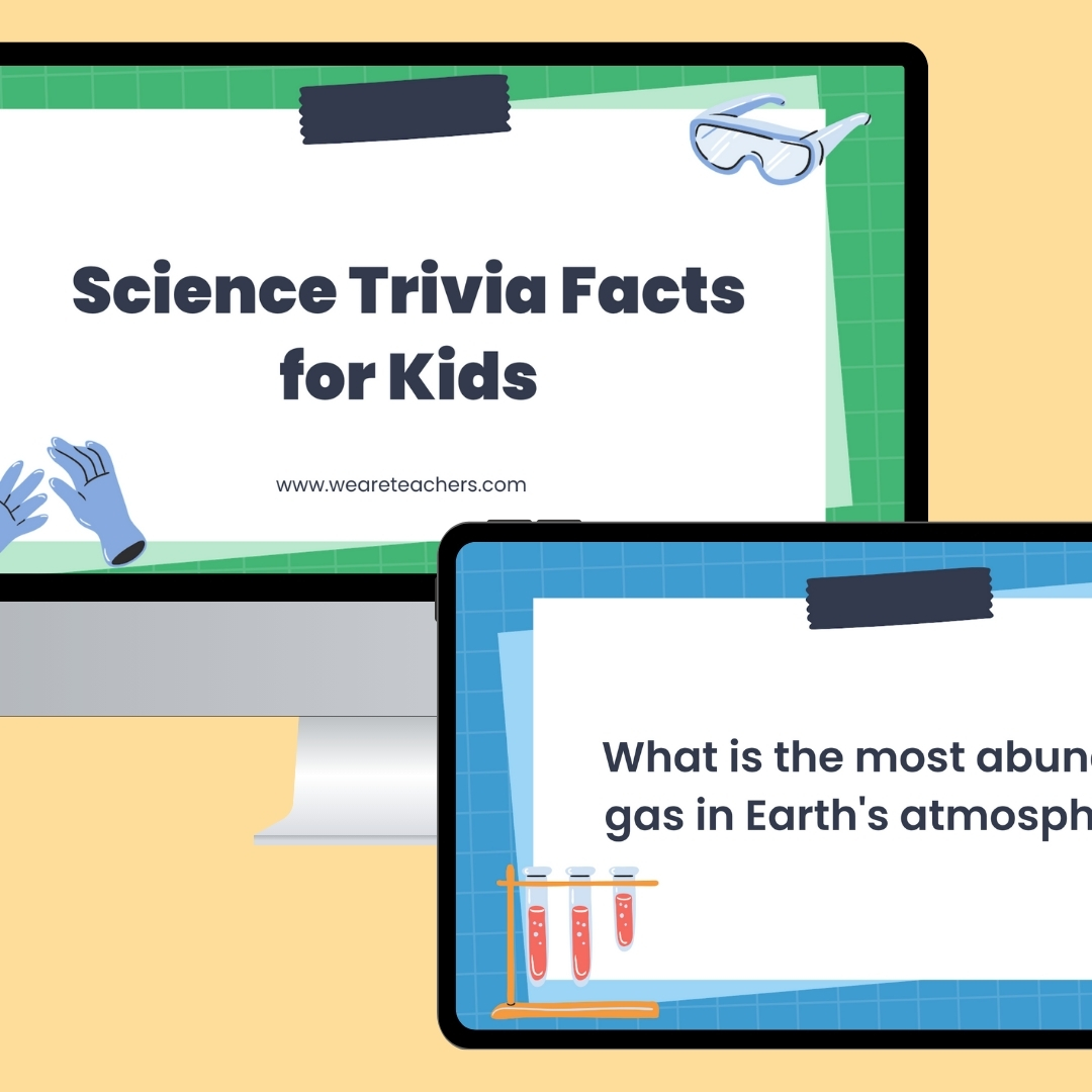 Science Trivia Slides for Kids With Answers