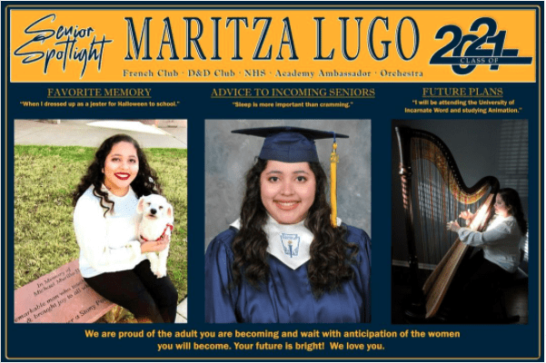 Maritza Lugo senior spotlight