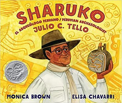 Book cover for Sharuko as an example of bilingual books for kids