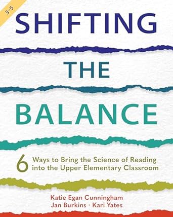 Book cover for Shifting the Balance, Grades 3-5