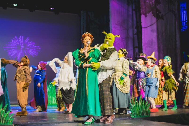 Shrek cast- musicals for high schools