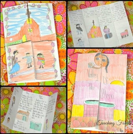 Make a shutter book -- 2nd grade reading comprehension