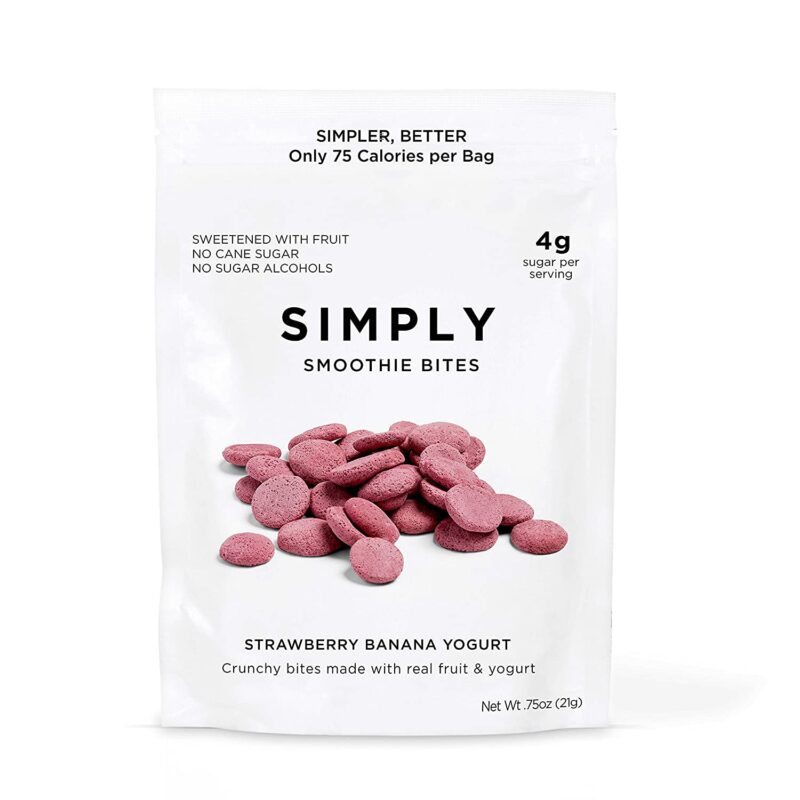 Simply Smoothie Bites shown as an example of mood-boosting foods