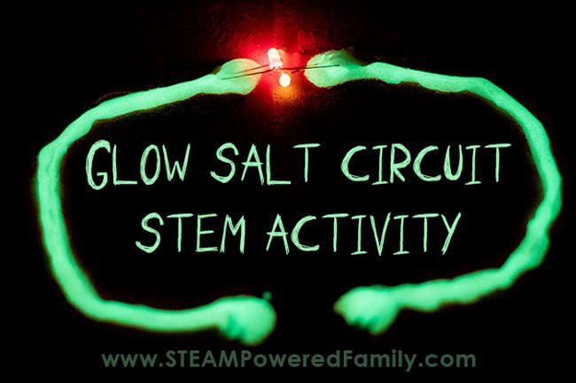 Glow Salt Circuits Stem Activity 