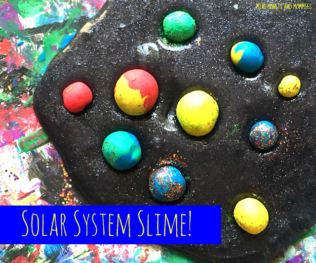 Black slime has clay planets in it. 