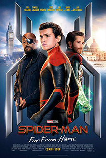Spiderman movie cover- summer movies for kids