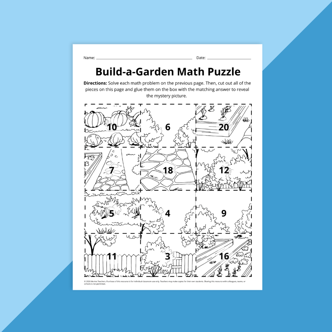 Spring Math Worksheet Bundle (Pre-K to Grade 2) - We Are Teachers