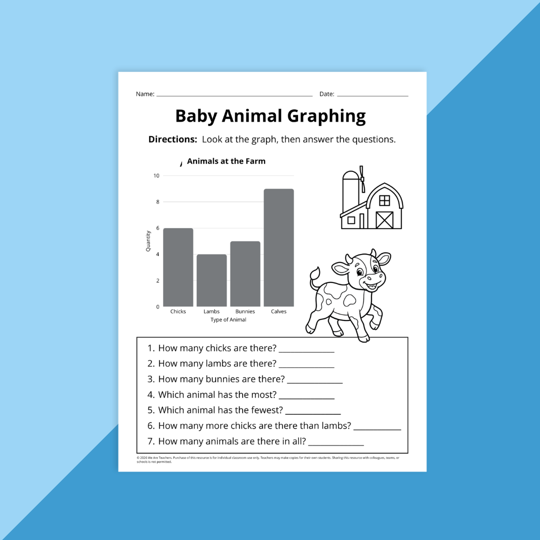 Spring Math Worksheet Bundle (Pre-K to Grade 2) - We Are Teachers