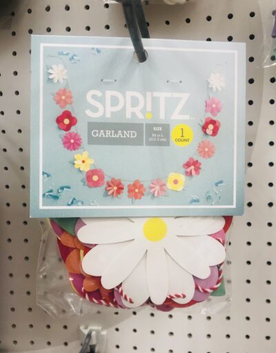 Flower Garland at Target