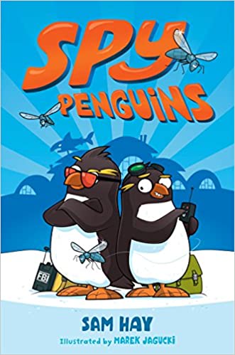 Book cover for Spy Penguins Book 1 as an example of spy books for kids