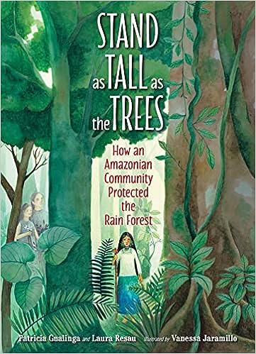 Book cover for Stand as Tall as The Trees as an example of fourth grade books