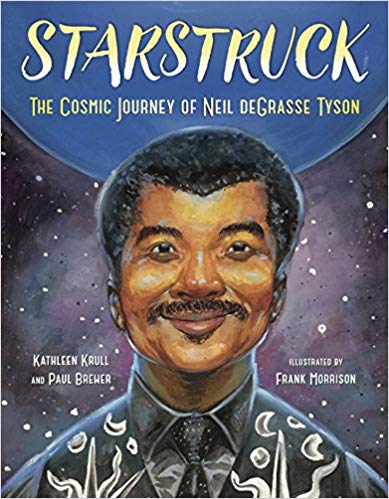 Book cover for Starstruck: The Cosmic Journey of Neil deGrasse Tyson