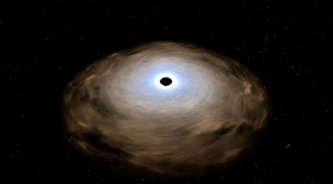 Photo of a black hole, used as part of STEM lessons from Verizon Innovative Learning