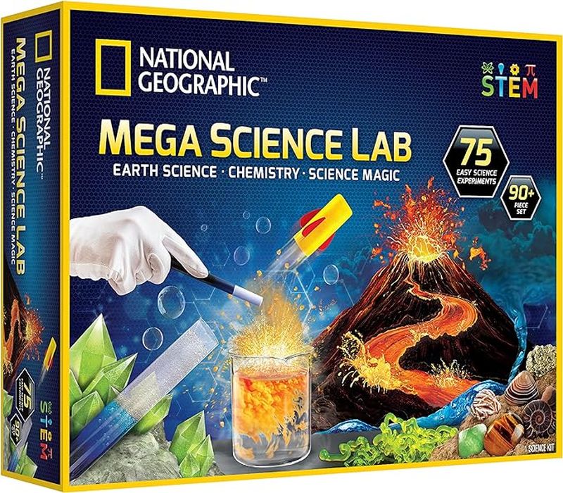 National Geographic Mega Science Lab chemistry set