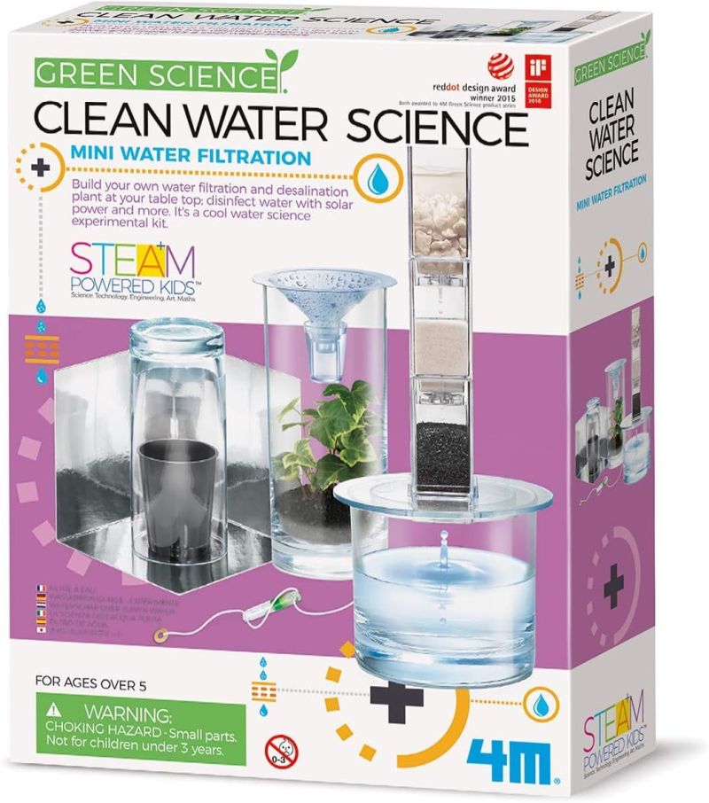 4M Clean Water filtration experiment kit