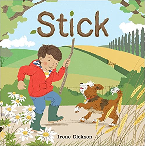 Book cover for Stick as an example of picture books about nature
