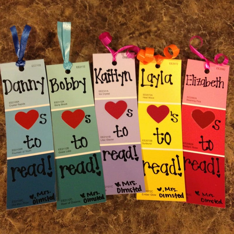Ombre bookmarks