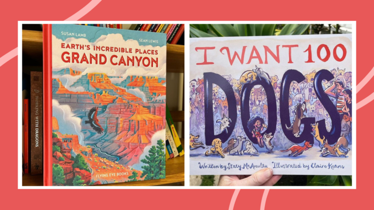 Summer Reading List books for 2024, including Earth's Incredible Places: Grand Canyon and I Want 100 Dogs